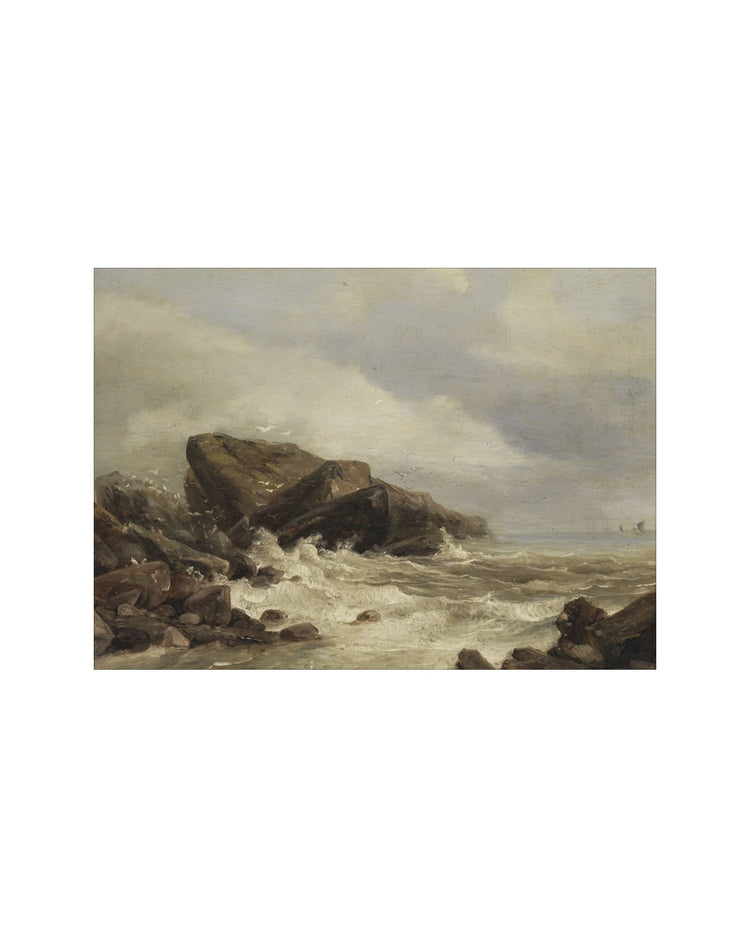 Stormy Coastline
