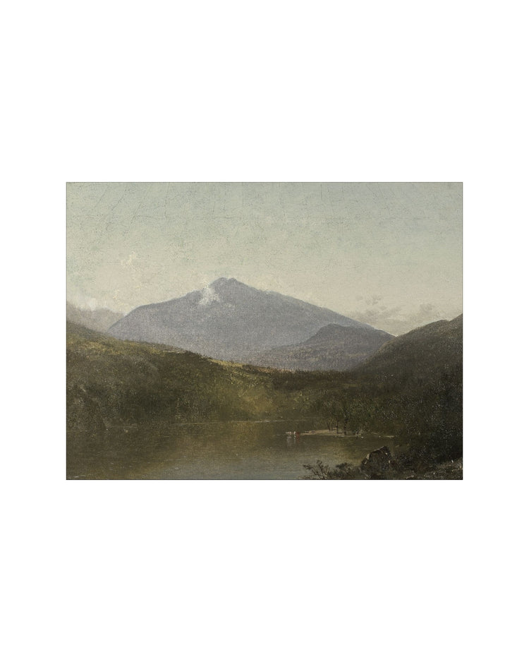 Mountain Lake at Dusk
