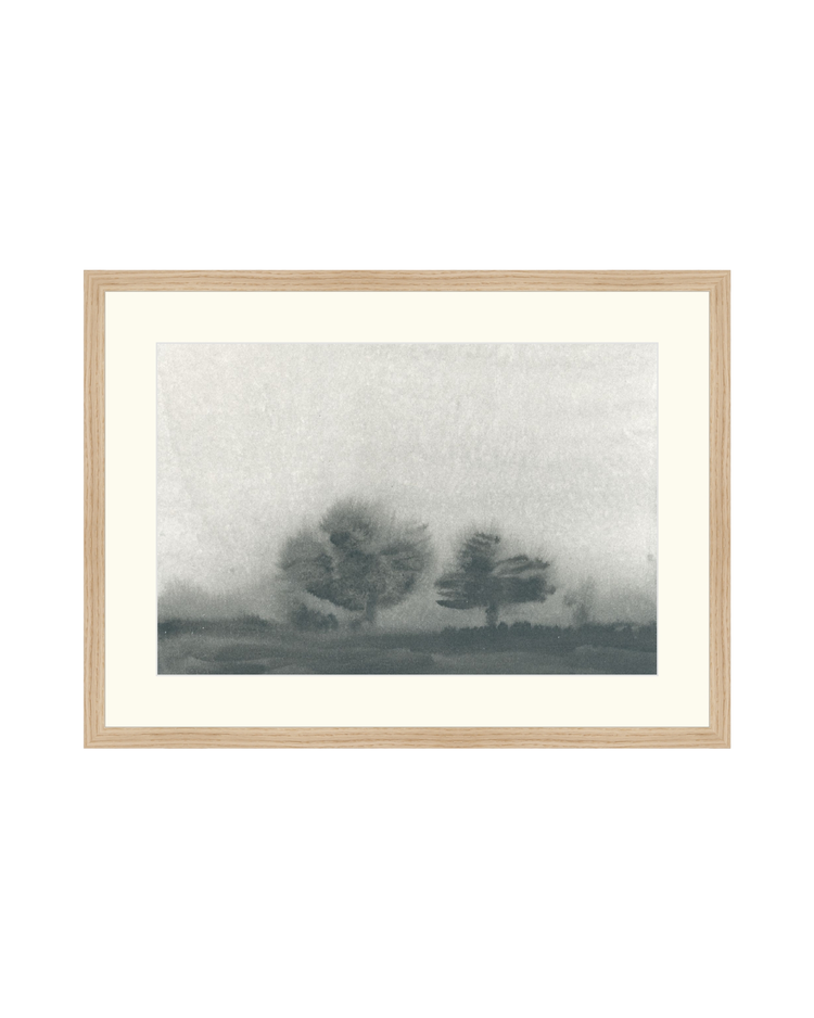 Trees in the Mist Landscape