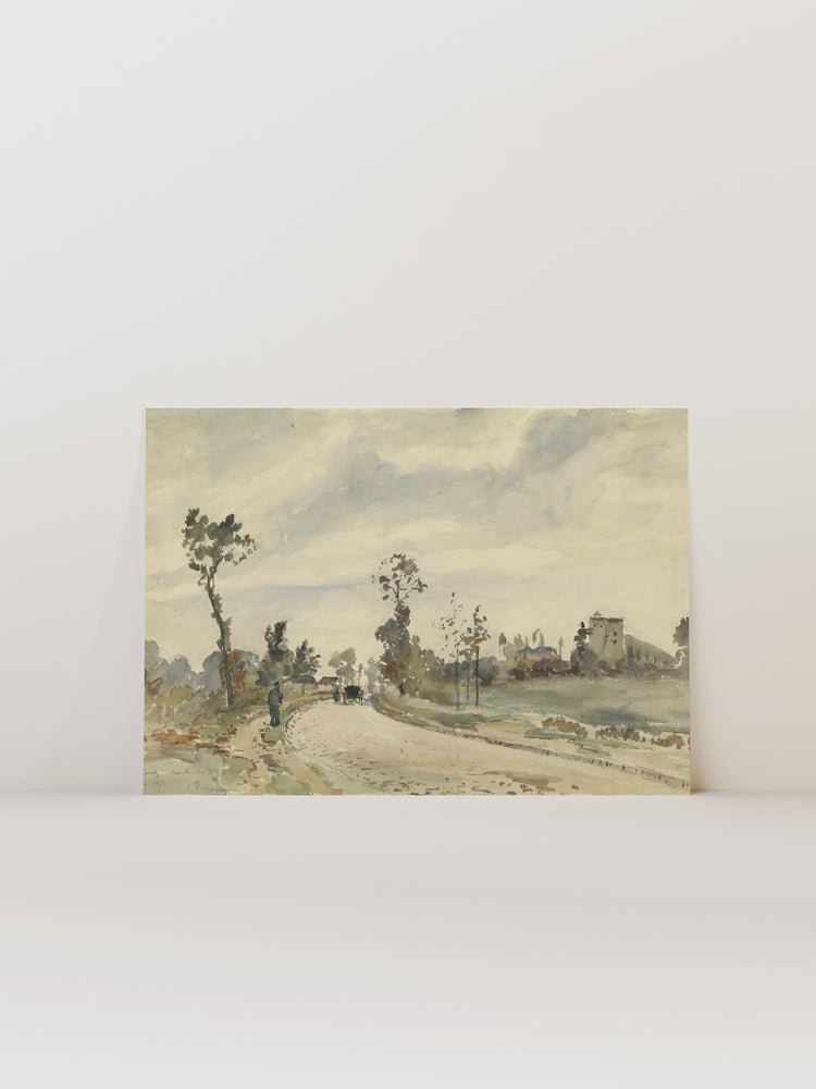 A walk at Louveciennes