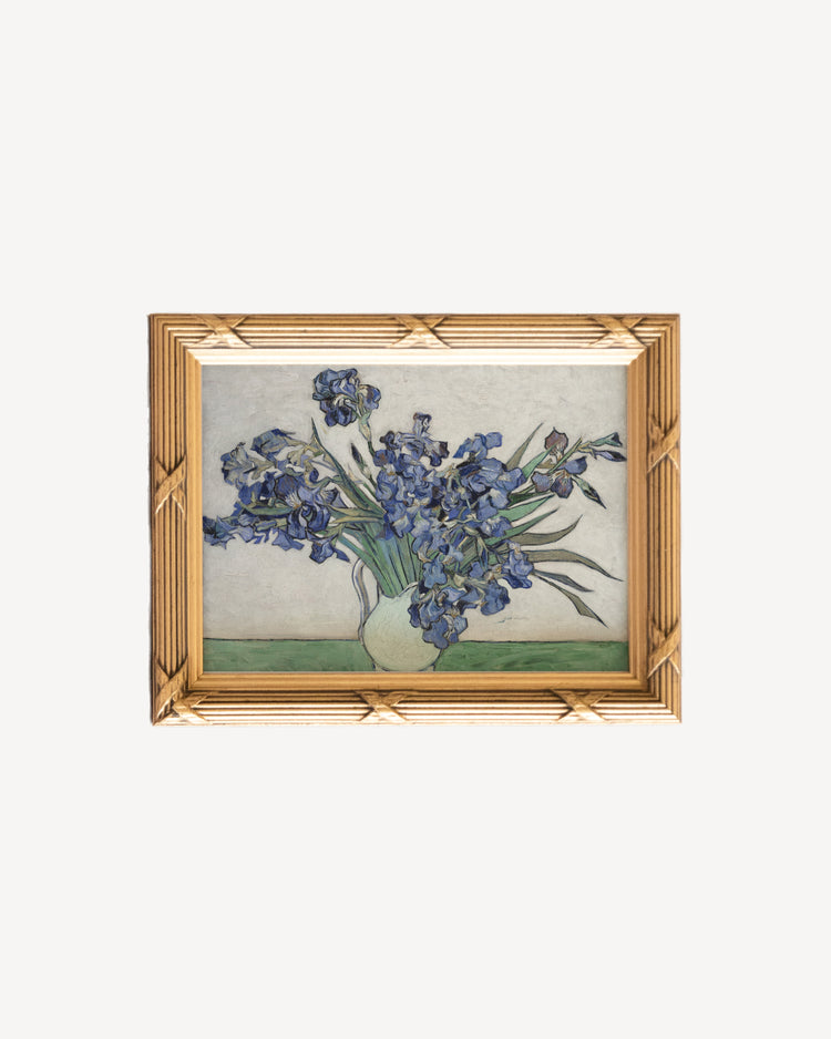 Irises In Vase
