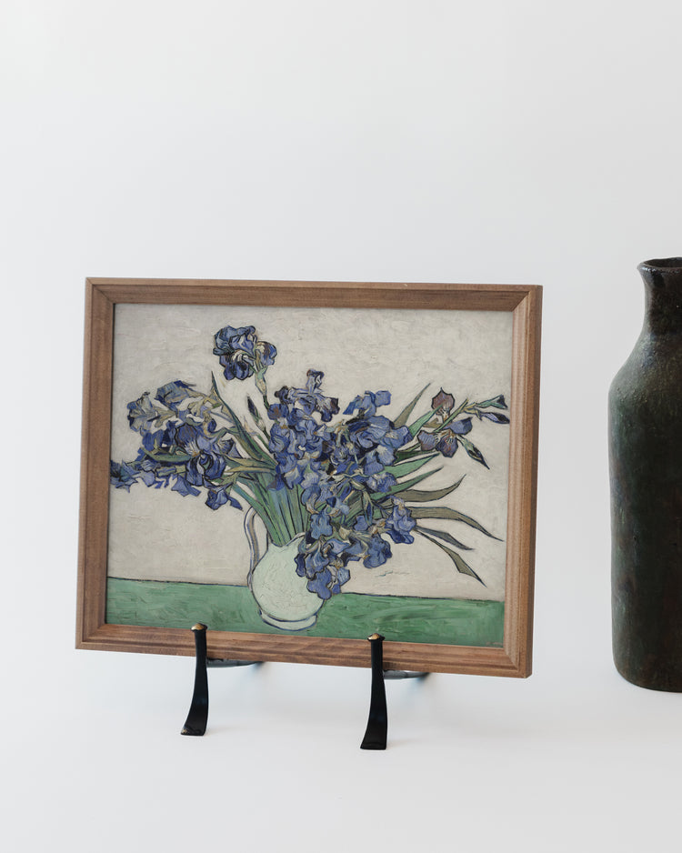 Irises In Vase