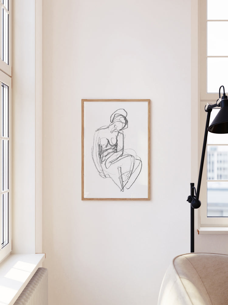 Charcoal Figure III