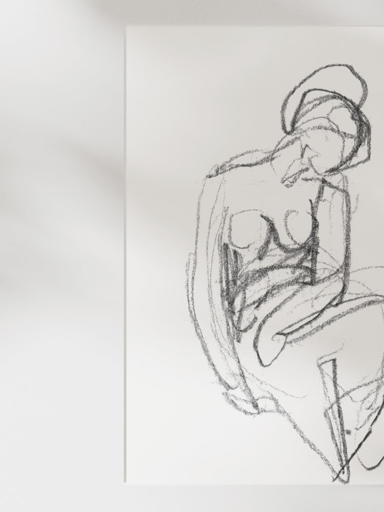 Charcoal Figure III