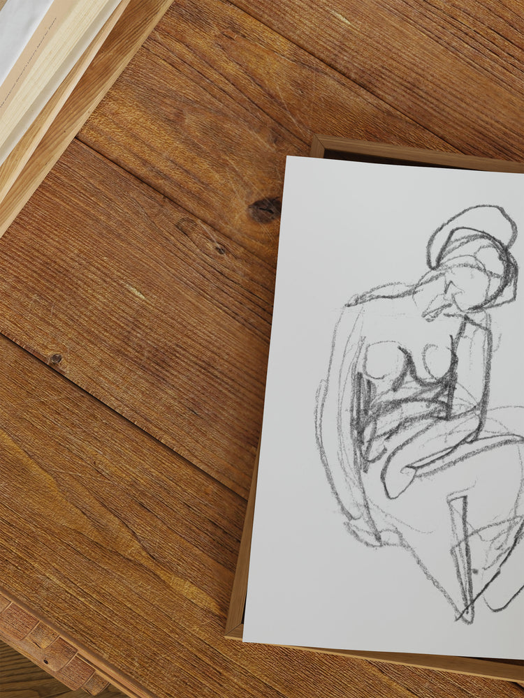 Charcoal Figure III