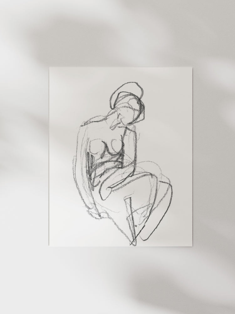 Charcoal Figure III