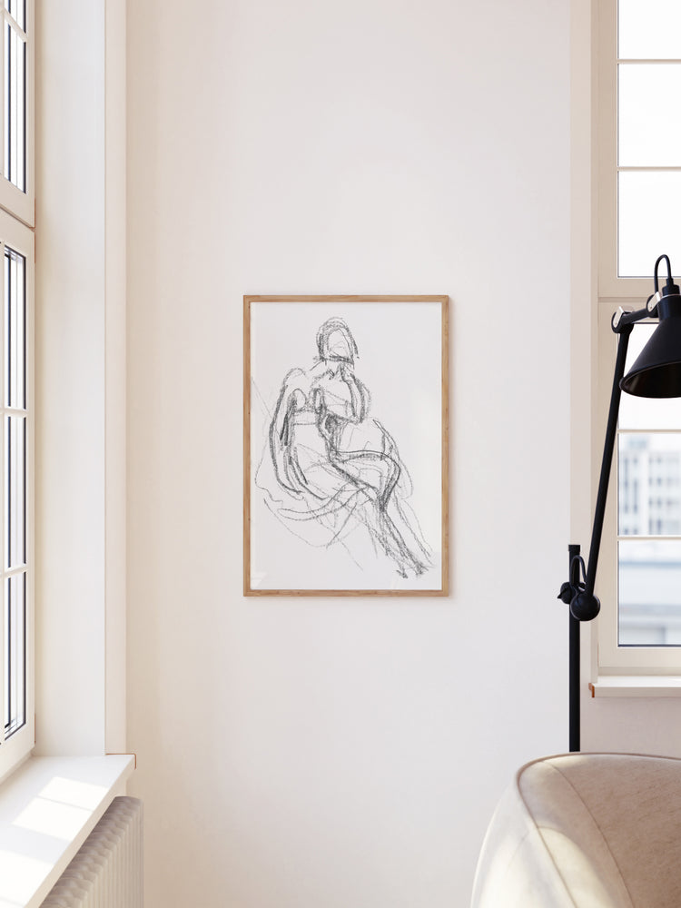 Charcoal Figure II