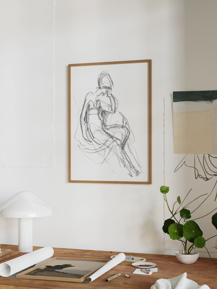 Charcoal Figure II