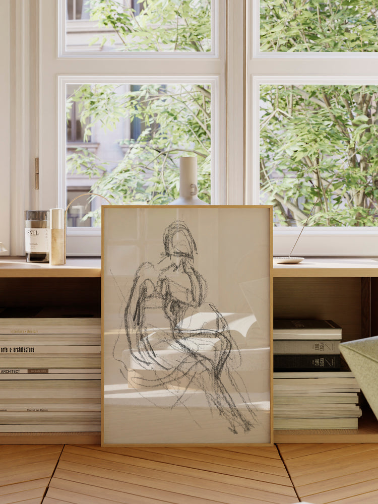 Charcoal Figure II