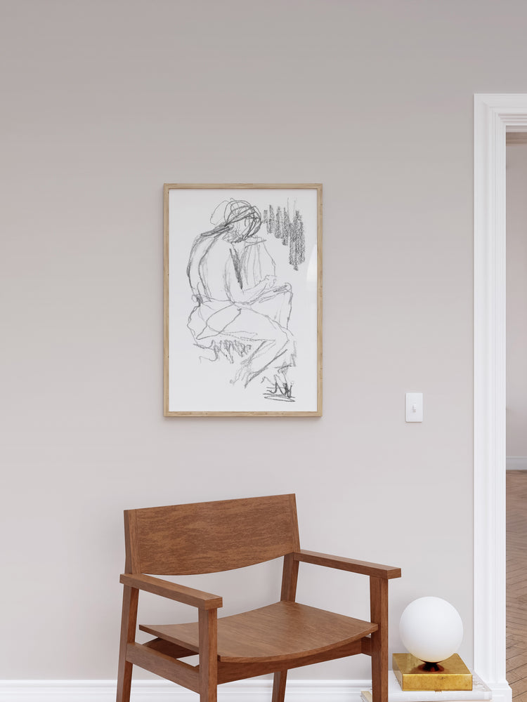 Charcoal Figure I