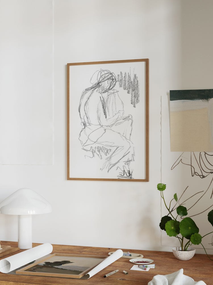 Charcoal Figure I