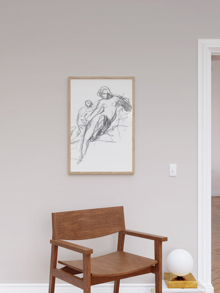 Charcoal Figure V