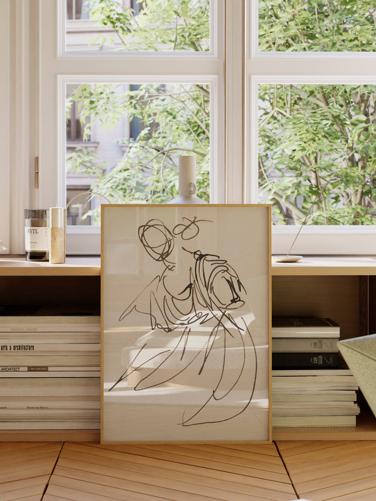 Ink Figure Study III
