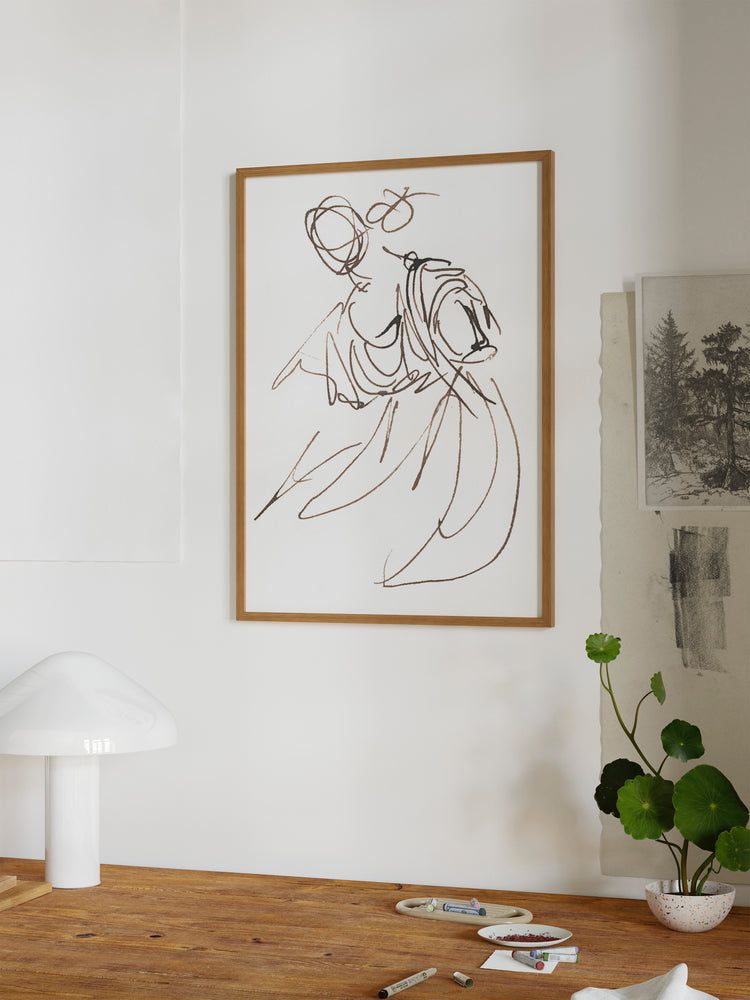 Ink Figure Study III
