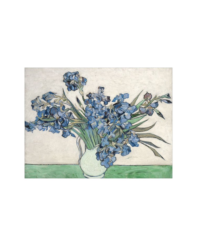Irises In Vase