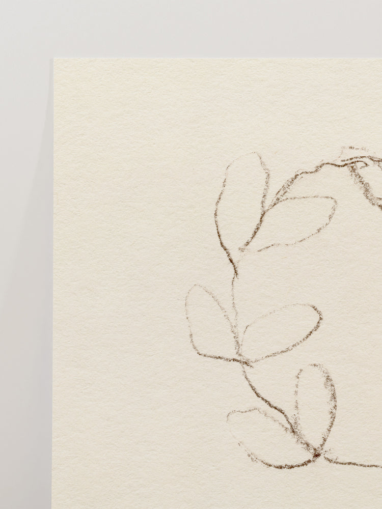 Holiday Wreath Drawing
