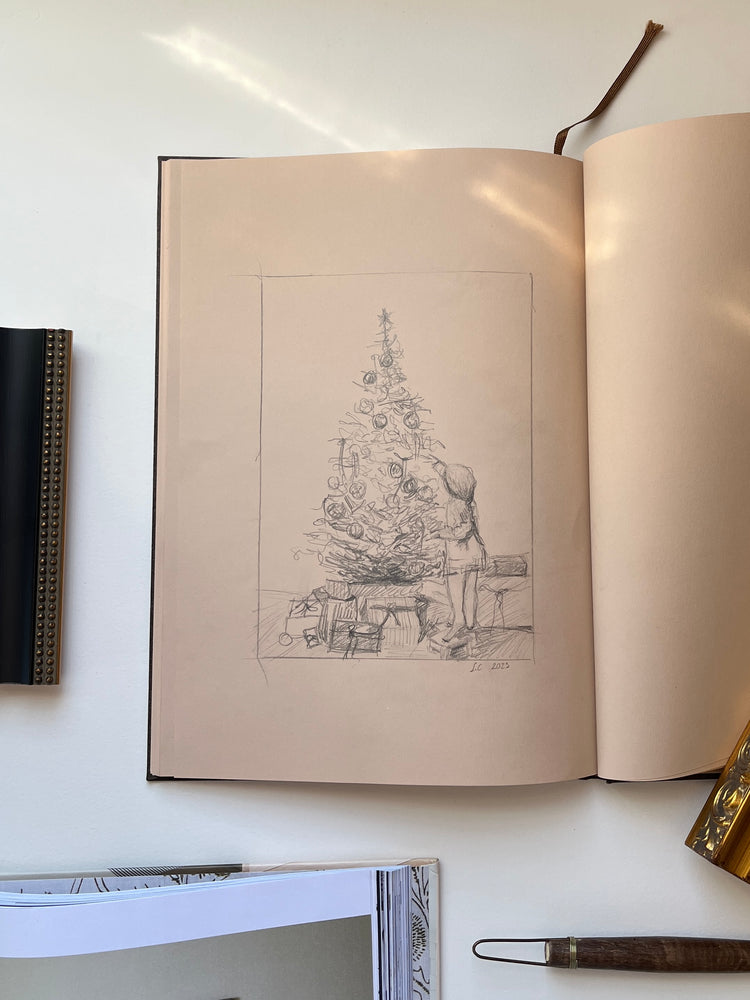 Girl Under the Tree