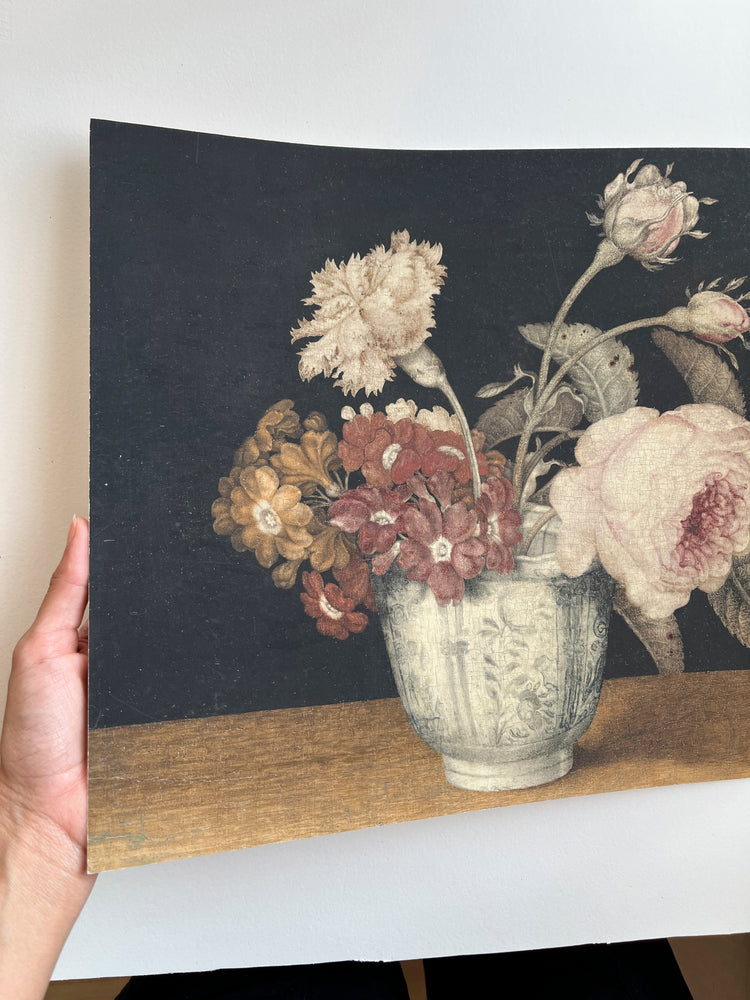 Vintage Vase of Flowers
