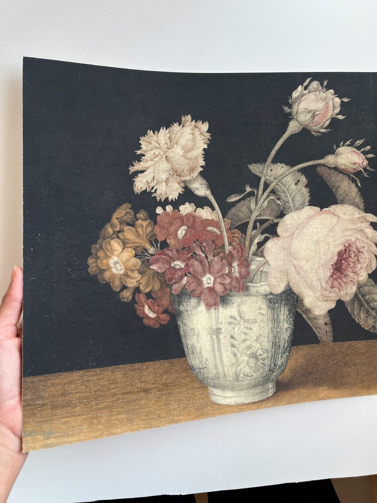 Vintage Vase of Flowers