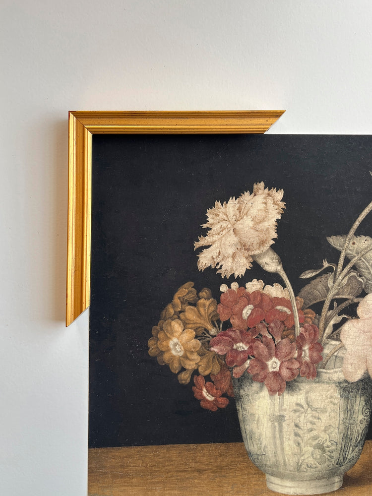 Vintage Vase of Flowers