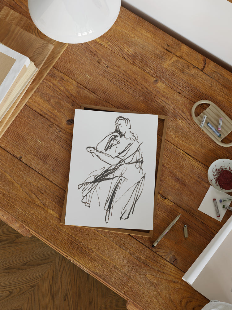 Ink Figure Study II