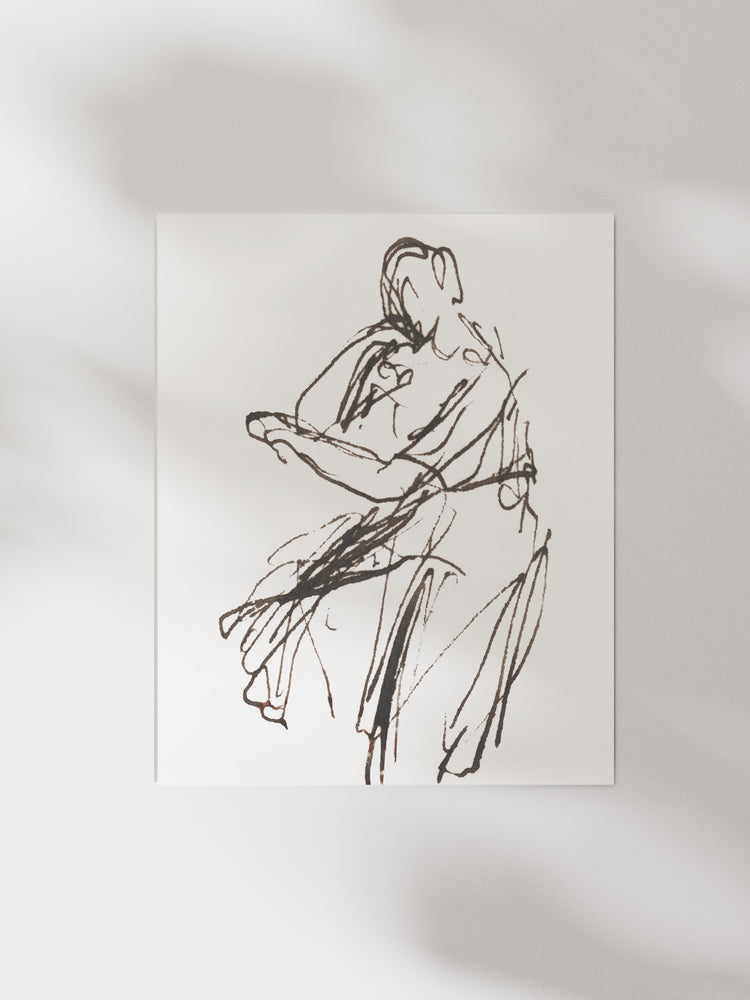 Ink Figure Study II