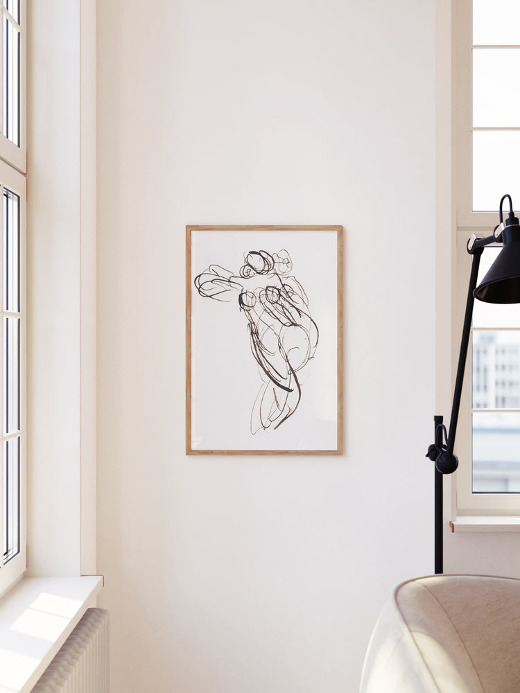 Ink Figure Study I