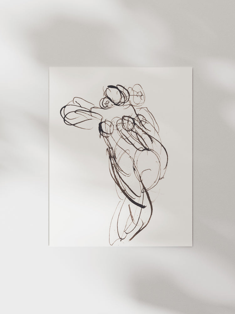 Ink Figure Study I