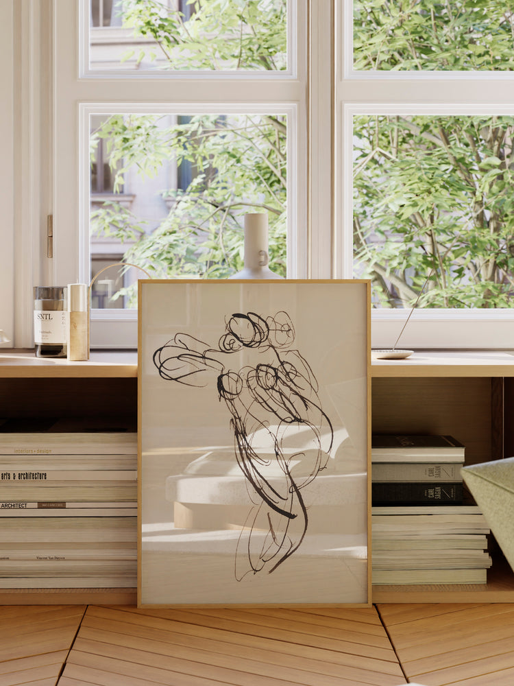 Ink Figure Study I