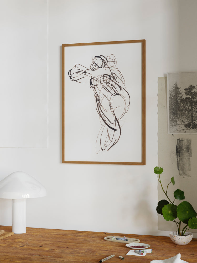 Ink Figure Study I