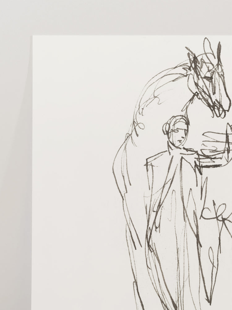 Ink Figure Study IV