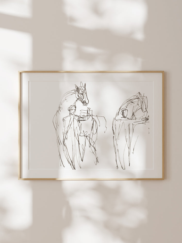 Ink Figure Study IV