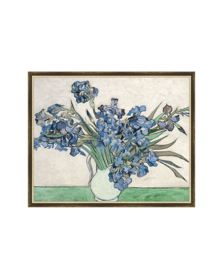 Irises In Vase