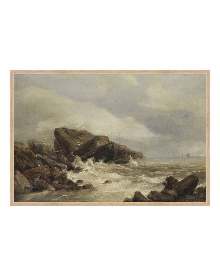 Stormy Coastline