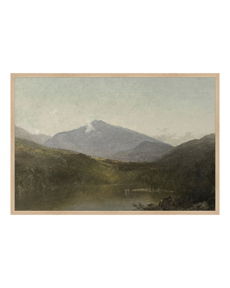Mountain Lake at Dusk