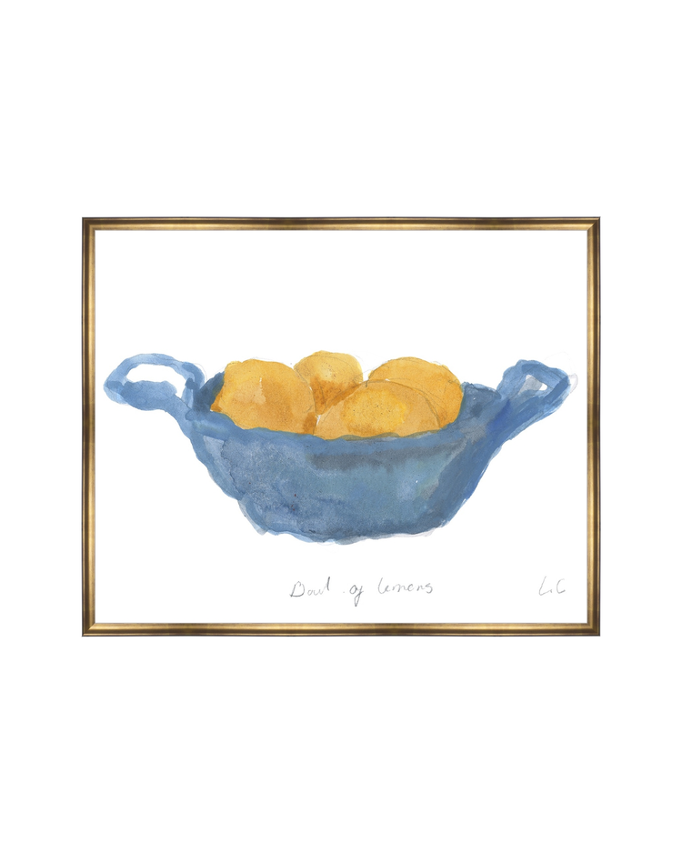 Bowl of Lemons