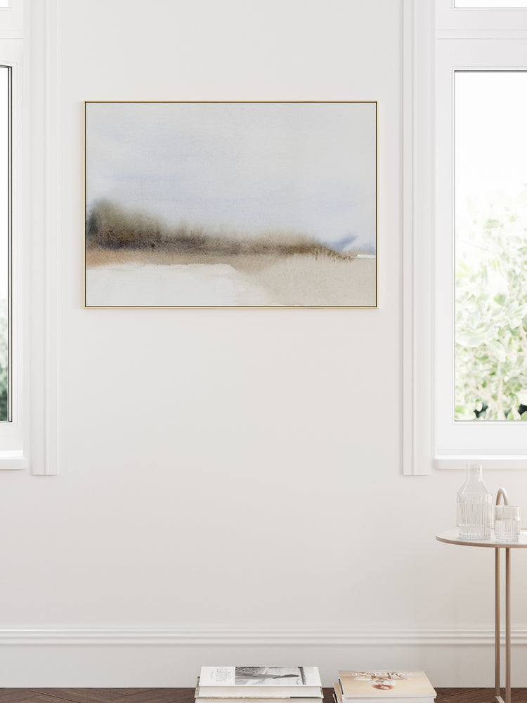 RUST BROWN SEASCAPE