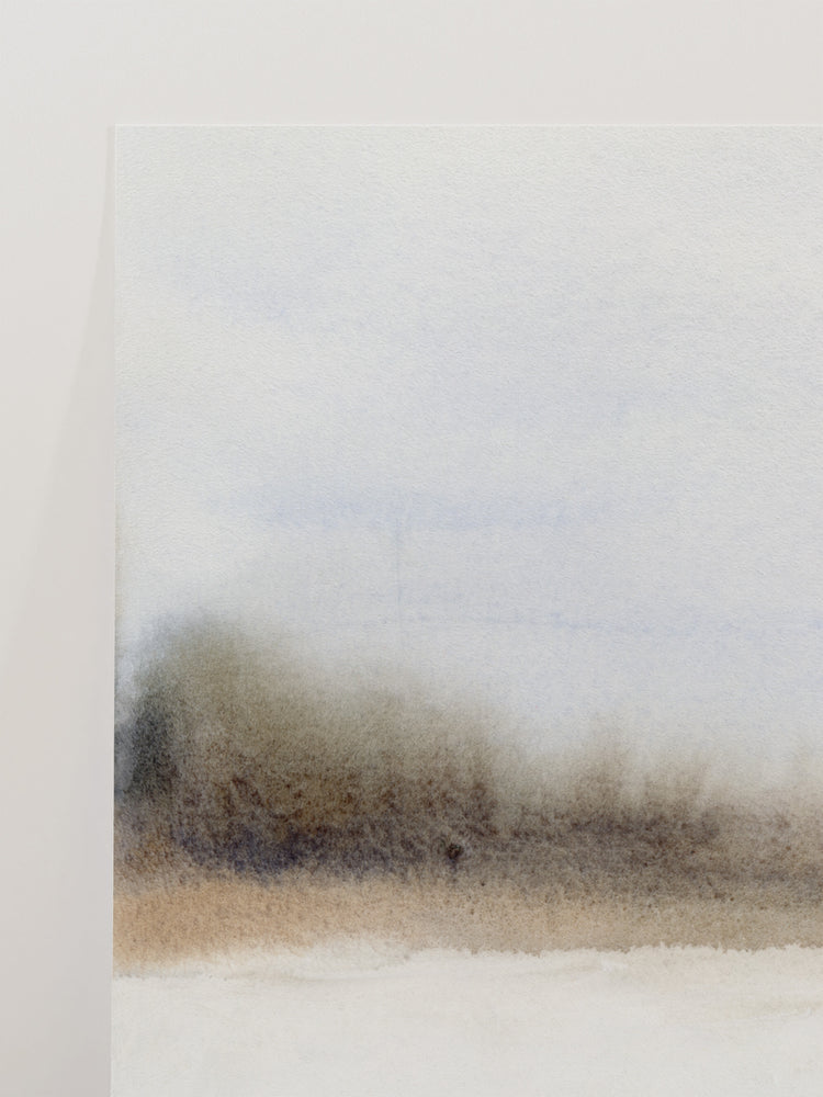 RUST BROWN SEASCAPE