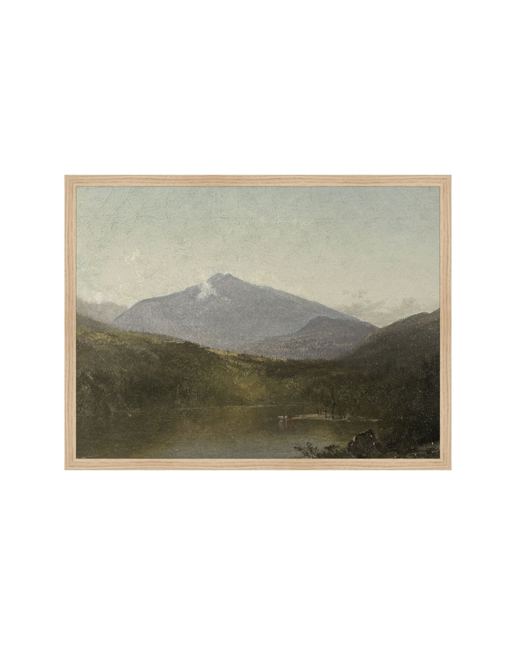 Mountain Lake at Dusk