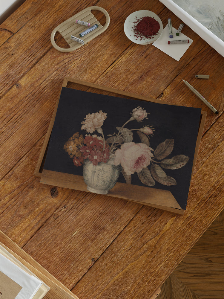 Vintage Vase of Flowers