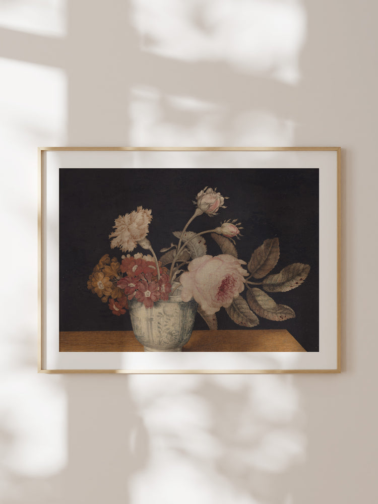 Vintage Vase of Flowers