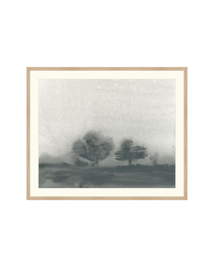 Trees in the Mist Landscape