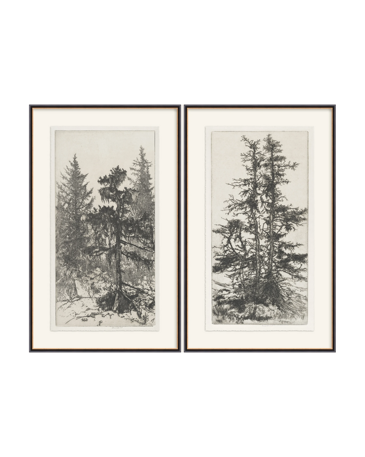 Framed - Traditional Black and Gold - Torchon - Warm White Mat / 22.5 x 36.5