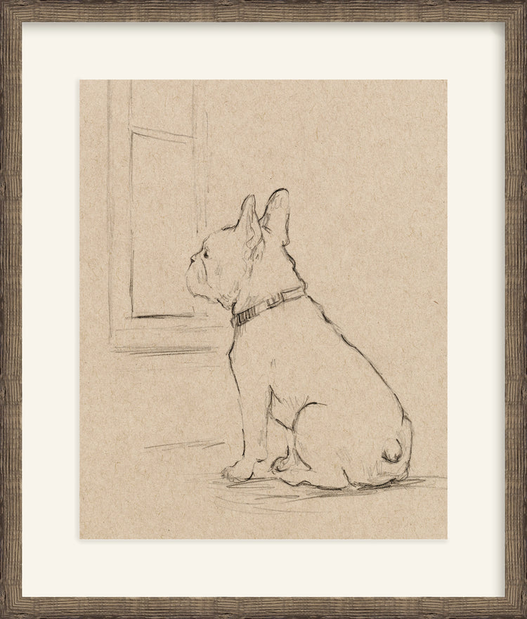 Framed - Driftwood Oak & Mat / 23.25 x 27.25