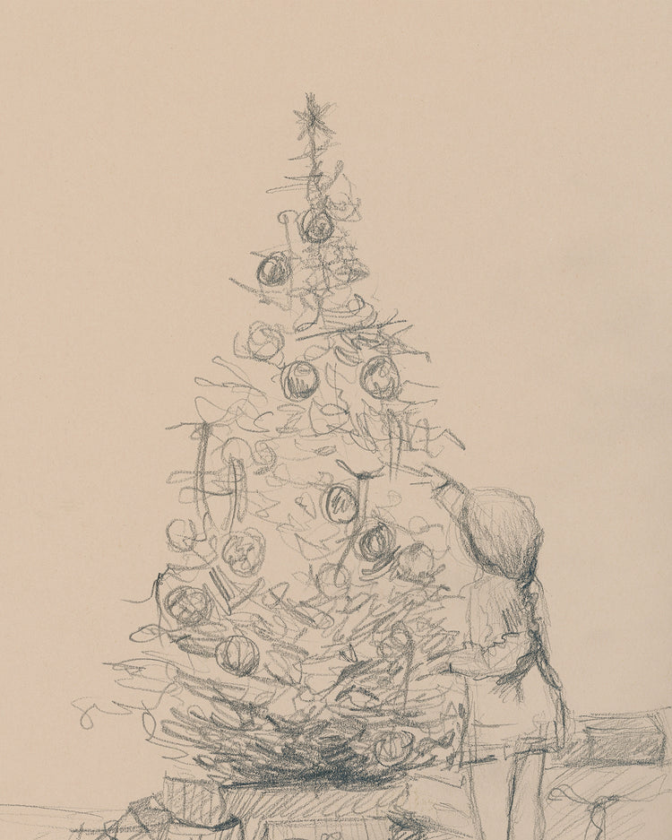 Girl Under the Tree