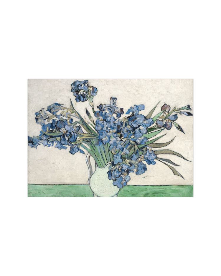 Irises In Vase