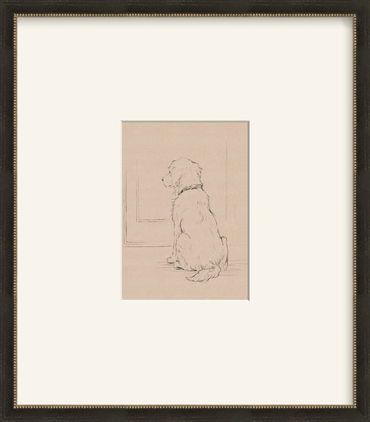 Framed - Vintage Black and Silver & Mat / 14.5 x 16.5