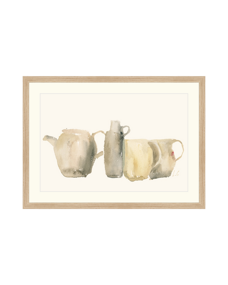 Watercolor Jars