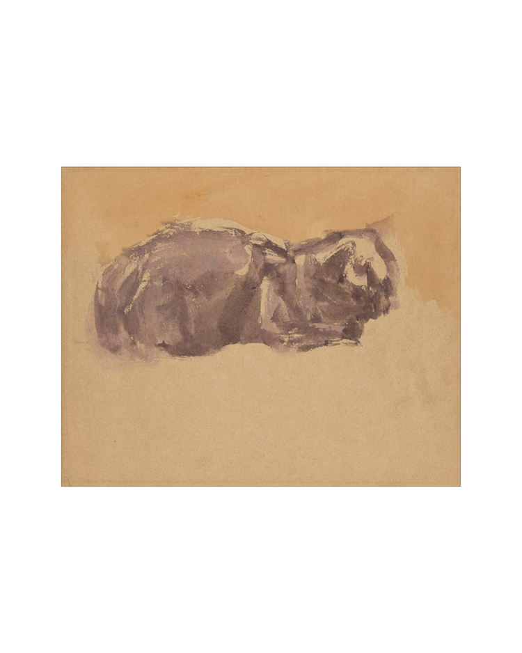 Watercolor Cat