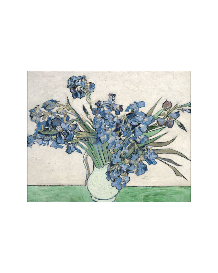 Irises In Vase
